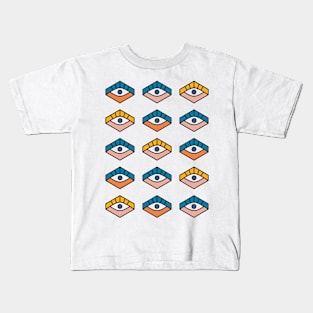 You are watched (Colorful) Kids T-Shirt